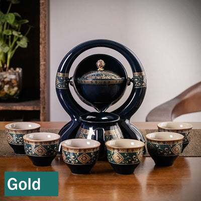 Orbashin™ Smiling Teapot Premium 8-Piece Set